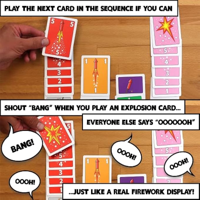 rayihni ROCKET BANG - THE FANTASTIC FIREWORK THEMED FAMILY CARD - Image 4